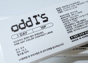 LensTown 1Day Odd I's Soft Gray (10p) - Idol Karakon