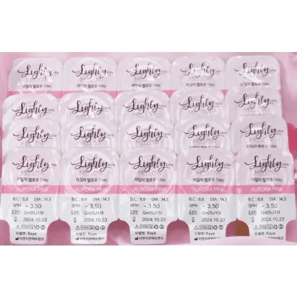 LensTown Lighly Mellow Pink (20p) - Idol Karakon