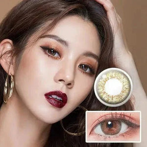 LensTown Back to Basic Avenue Brown - Idol Karakon