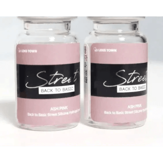 LensTown Back to Basic Street Ash Pink - Idol Karakon
