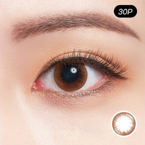 ラシェル クリスタルブラウン 30枚入 — LACELLE Crystal Brown (30p) - Idol Karakon