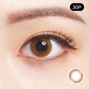 ラシェル メロウブラウン 30枚入 — LACELLE Mellow Brown (30p) - Idol Karakon