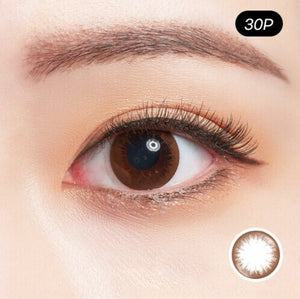 ラシェル トゥインクルブラウン 30枚入 — LACELLE Twinkle Brown (30p) - Idol Karakon