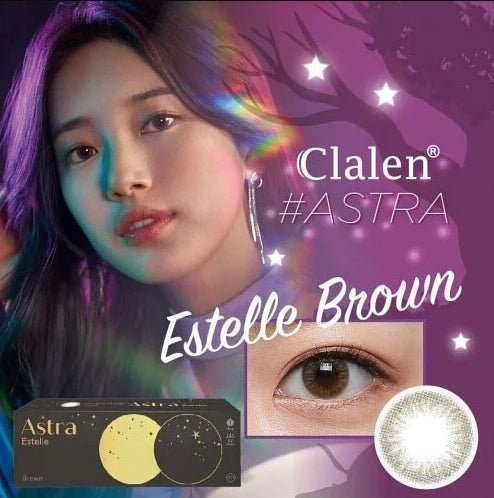 クラレン アストラエステル パールブラウン (30枚入) — Clalen Astra Estelle Pearl Brown (30pcs) - Idol Karakon