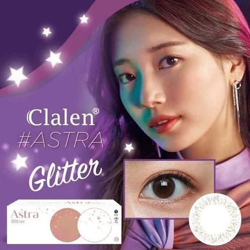 クラレン アストラグリッター パールブラウン (30枚入) — Clalen Astra Glitter Color Pearl Brown (30pcs) - Idol Karakon