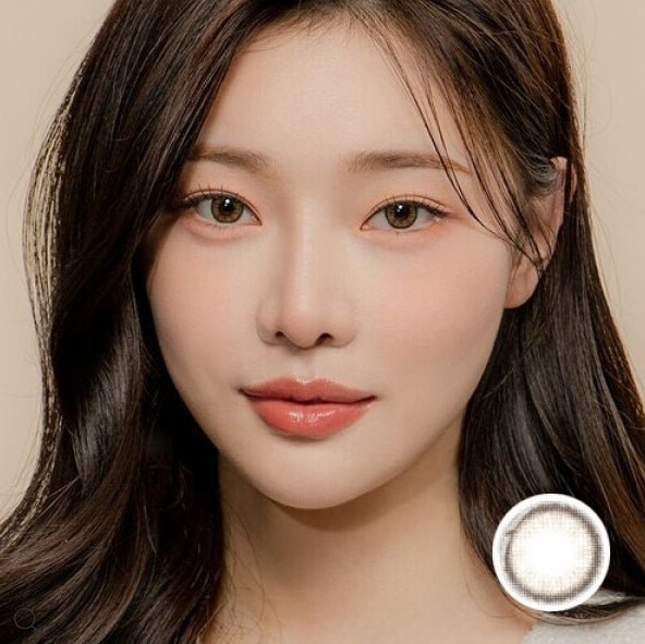 クラレン O2O2 ナチュラルブラウン EX (2枚入) — Clalen O2O2 Color M Natural Brown EX (2pcs) - Idol Karakon