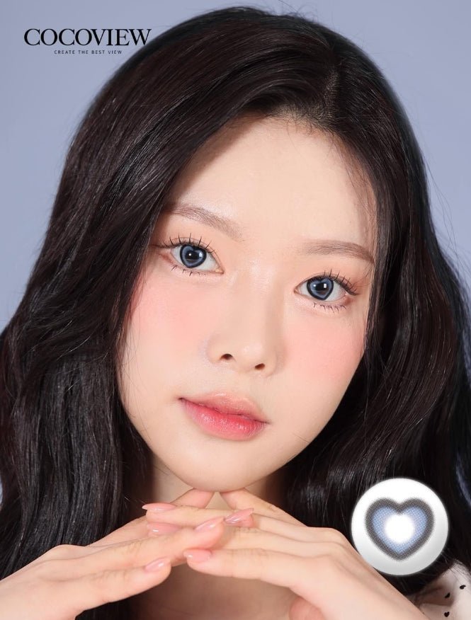 ハート瑠璃ブルー 1枚入 — Heart Ruri Blue - Idol Karakon