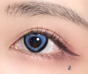 ハート瑠璃ブルー 1枚入 — Heart Ruri Blue - Idol Karakon