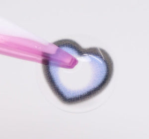 ハート瑠璃ブルー 1枚入 — Heart Ruri Blue - Idol Karakon