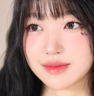 ハート瑠璃ブラウン 1枚入 — Heart Ruri Brown - Idol Karakon