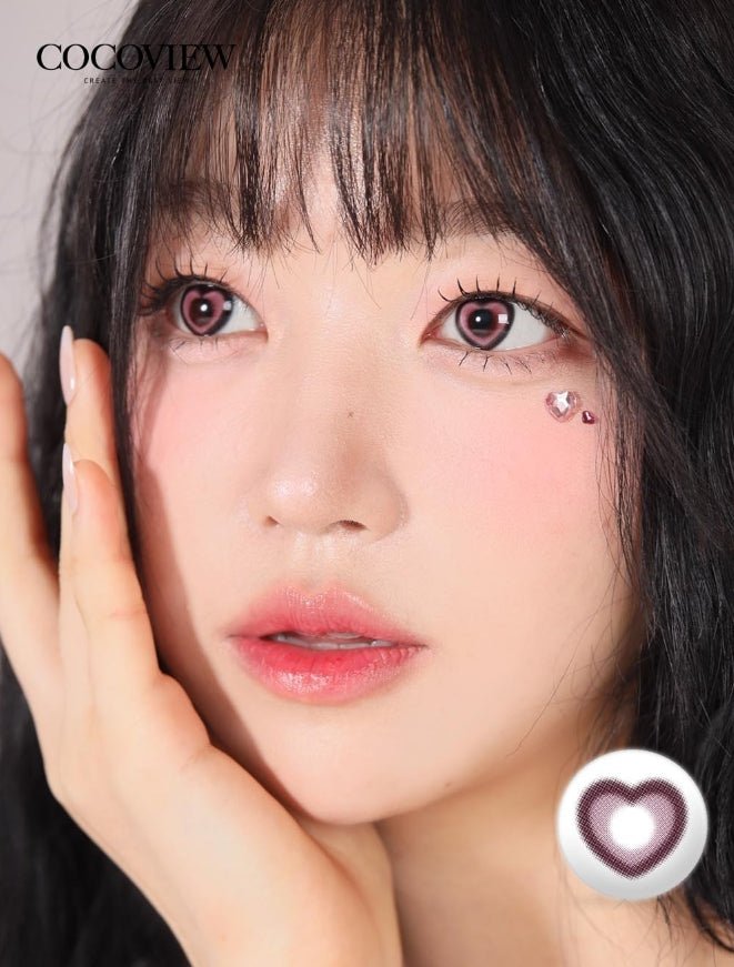 ハート瑠璃ピンク 1枚入 — Heart Ruri Pink - Idol Karakon