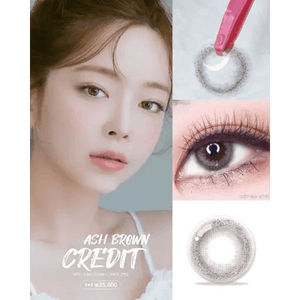 LensRang クレジット アッシュブラウン - Idol Karakon