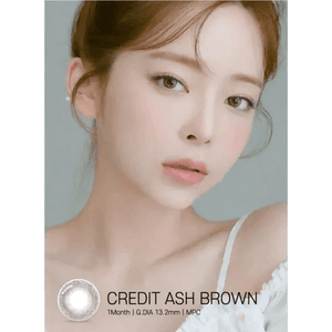 LensRang クレジット アッシュブラウン - Idol Karakon