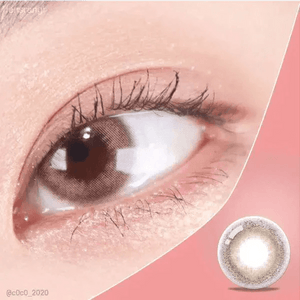 LensRang クレジット ブラウン - Idol Karakon