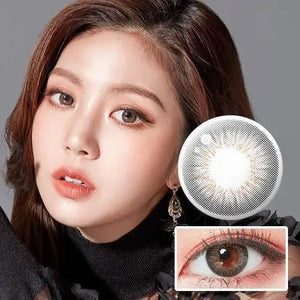 LensTown Fancia Silver Gray - Idol Karakon