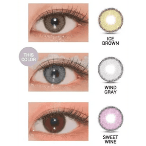 LensVery Funny Ann Wind Gray - Idol Karakon