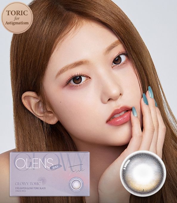 Olens Glowy Black Toric (For astigmatism) - Idol Karakon