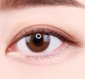 i - DOL EuroRing Mel Beige 1枚入 - Idol Karakon