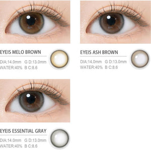 i - DOL Eyeis Essential Gray 1枚入 - Idol Karakon