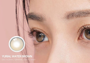 i - DOL Yurial Water Brown 1枚入 - Idol Karakon