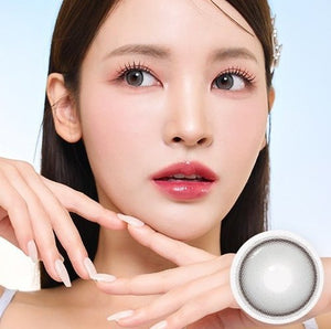 Dekame Hug Me Gray (10p) DEKAME ハグミー グレー ワンデー - Idol Karakon