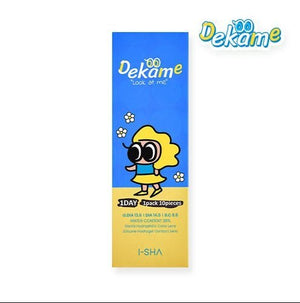 Dekame Look At Me Gray (10p) DEKAME ルックアットミー グレー ワンデー - Idol Karakon