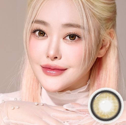 Dekame Love Me Cashewnut Brown (10p) DEKAME ラブミー カシューナッツ ワンデー - Idol Karakon