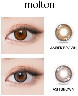 Molton Ash Brown (10p) オリアナモルトン ワンデー アッシュブラウン - Idol Karakon