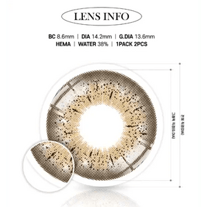 LensRang iWWi Puella Brown - Idol Karakon