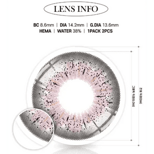 LensRang iWWi Puella Pink - Idol Karakon