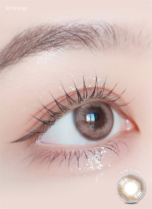 LensRang クレジット ブラウン - Idol Karakon