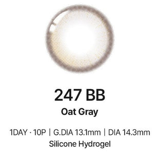 247 BB オートグレー(10枚) — 247 BB Oat Gray (10p) - Idol Karakon