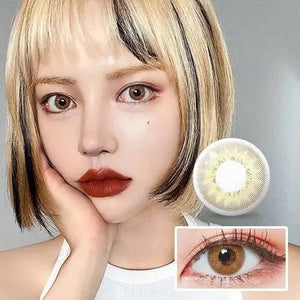 LensTown Rosy Basic Brown - Idol Karakon