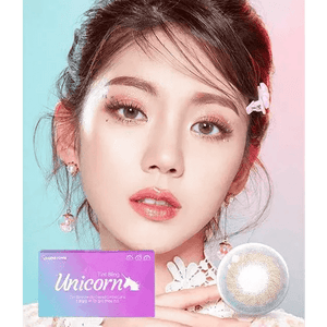 LensTown Tint Bling Unicorn Brown - Idol Karakon