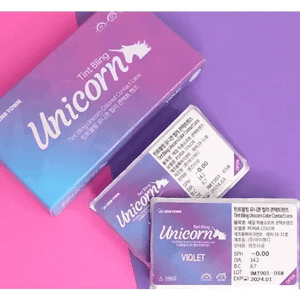 LensTown Tint Bling Unicorn Violet - Idol Karakon