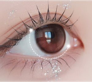 LensVery Anreen Brown Choco - Idol Karakon