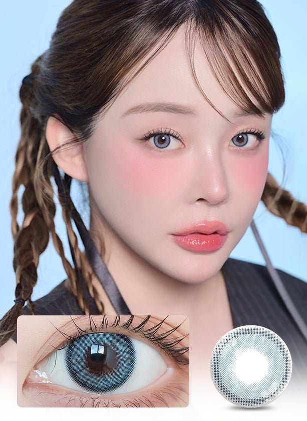 シルエット ブルーグレー(10p) — Silhouette Blue Gray (10p) - Idol Karakon