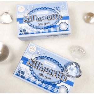 LensVery Silhouette2 Blue Gray - Idol Karakon