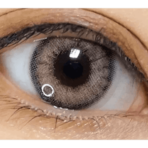 LensVery Silhouette2 Cream Beige Brown - Idol Karakon