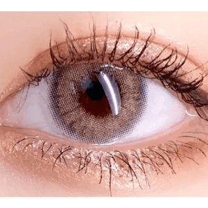 LensVery Silhouette2 Cream Beige Brown - Idol Karakon