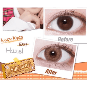 LensVery Silhouette Hazel (10p) - Idol Karakon