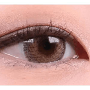 LensVery Silhouette Olive Brown (10p) - Idol Karakon