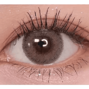 LensVery Silhouette Olive Brown (10p) - Idol Karakon