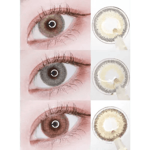 LensVery Silhouette Olive Brown (10p) - Idol Karakon