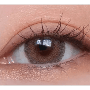 LensVery Silhouette Olive Brown (10p) - Idol Karakon