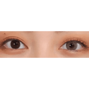 LensVery Silhouette Olive Brown (10p) - Idol Karakon