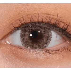 LensVery Silhouette Olive Brown (10p) - Idol Karakon