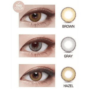 LensVery Wonder Eye Circle Brown - Idol Karakon