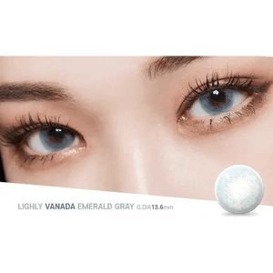 LensTown Lighly Vanada Emerald Gray (20p) - Idol Karakon