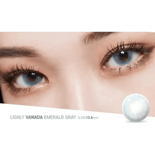 LensTown Lighly Vanada Emerald Gray (20p) - Idol Karakon